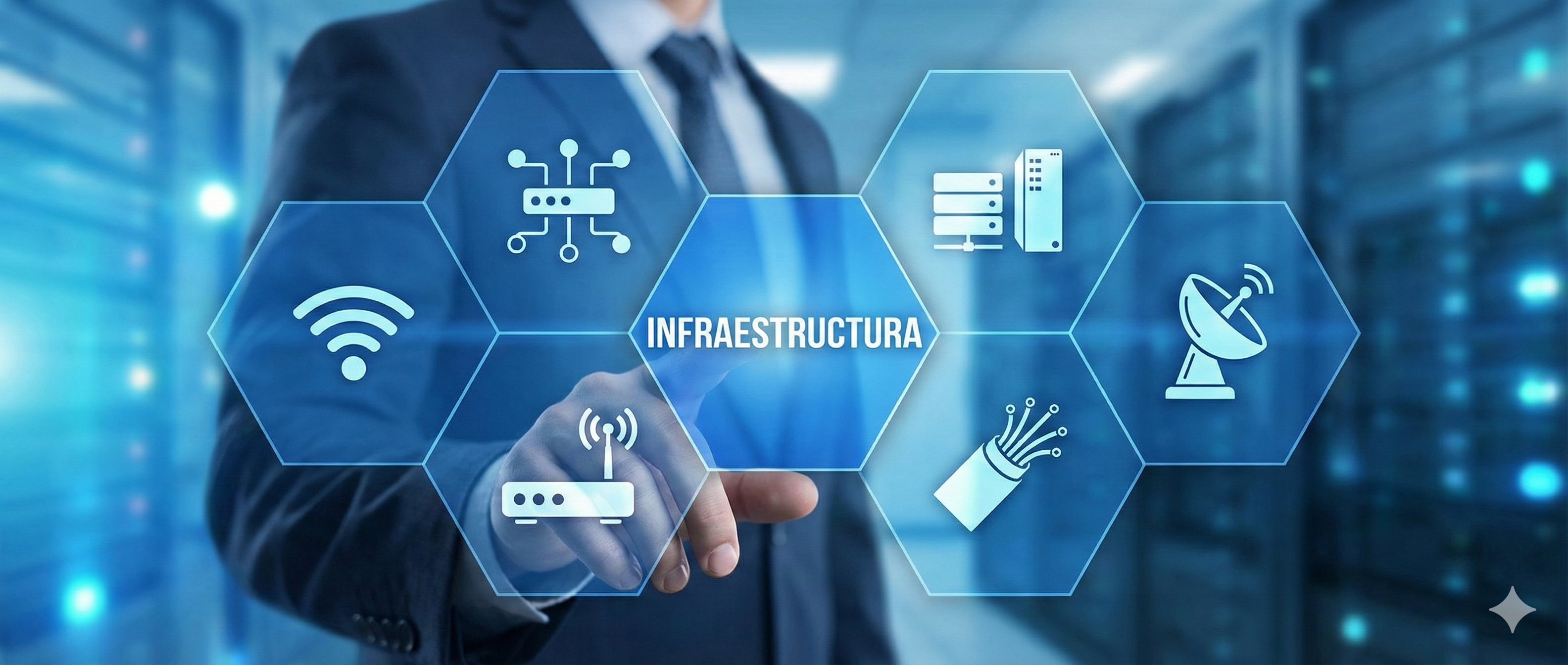 Ilustración de servicios de Infraestructura de TI